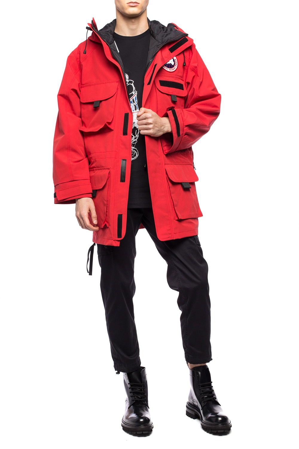 Red Junya Watanabe Comme des Garçons x Canada Goose Junya Watanabe